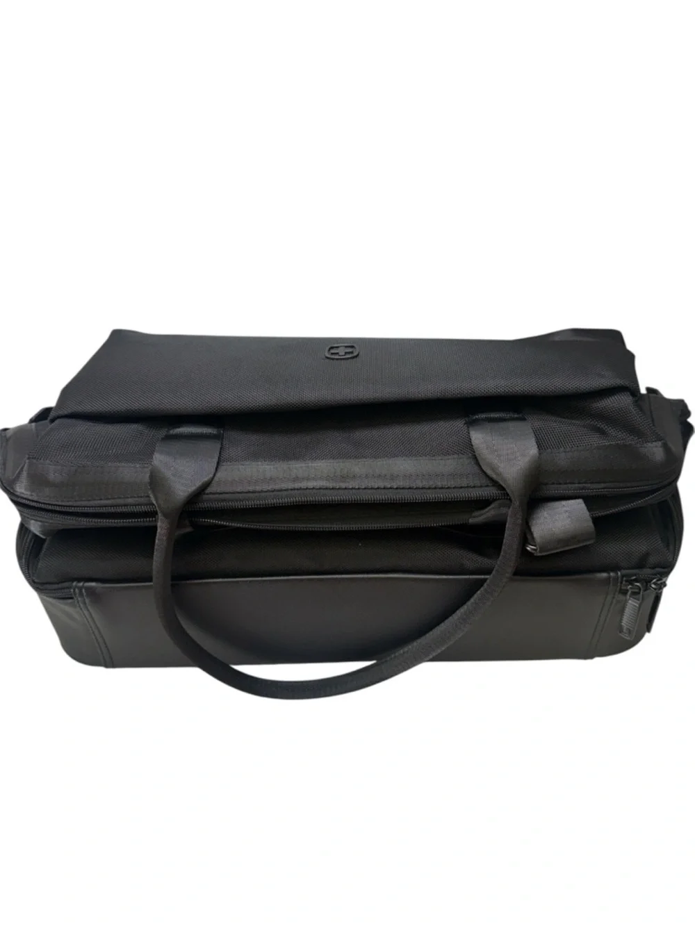 SwissGear Black Laptop Briefcase with Shoulder Strap